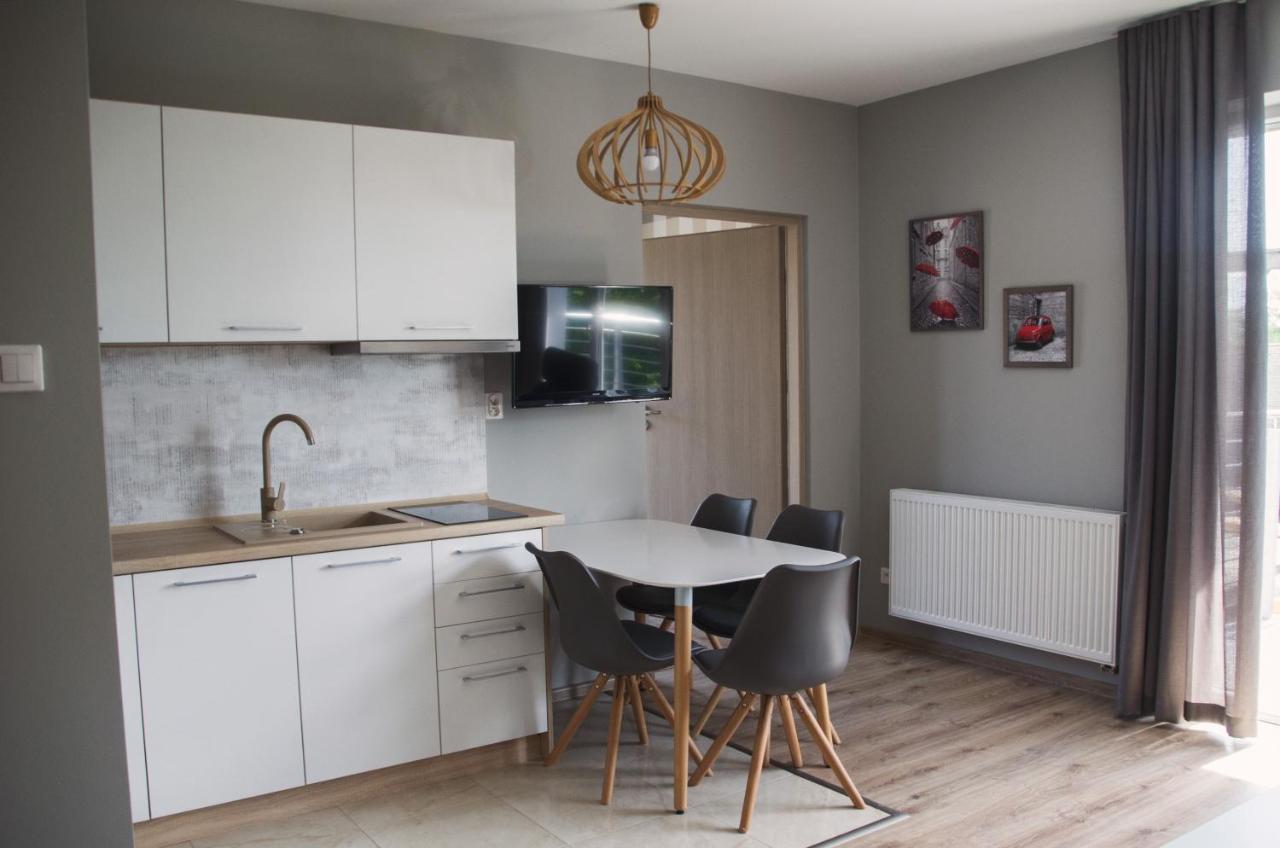 Apartament Przystan Ujście-Darłowskie Exterior foto