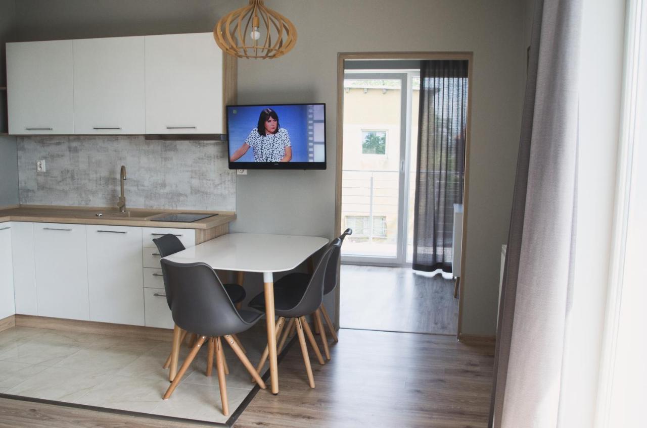 Apartament Przystan Ujście-Darłowskie Exterior foto